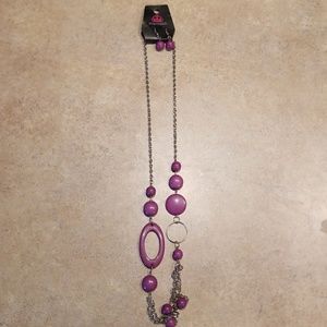 Paparazzi Necklace and Earrings Set